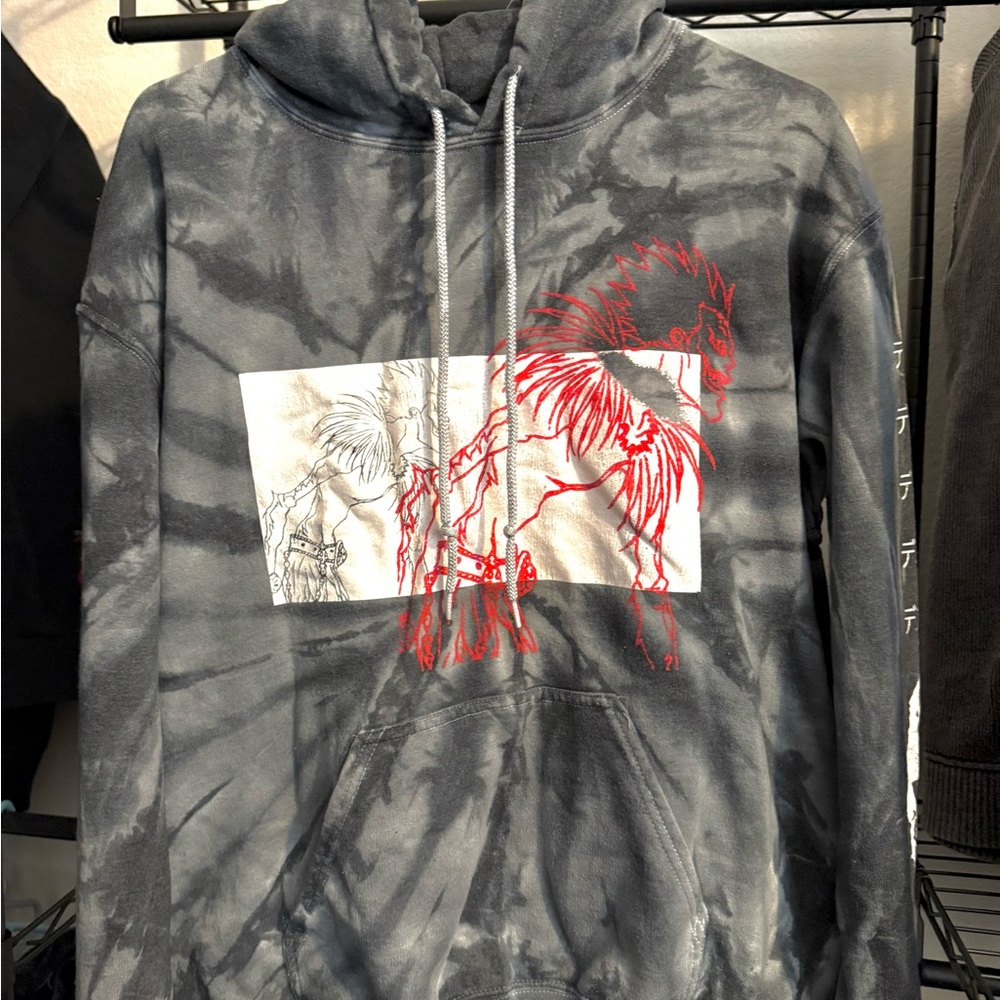 Graphic Gray Hoodie